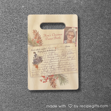 Load image into Gallery viewer, Wood Custom Recipe Small Cutting Board