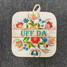 Load image into Gallery viewer, Rosemaling Uffda Pot Holder