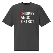Load image into Gallery viewer, WTF Oversized faded t-shirt