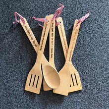 Load image into Gallery viewer, Engraved Wooden Utensil
