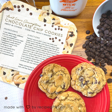 Load image into Gallery viewer, Aunt Lisa's Scrumptious Chocolate Chip Cookies Recipe
