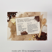 Load image into Gallery viewer, Aunt Lisa’s No-Bake Chocolate Cookies Recipe