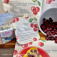 Load image into Gallery viewer, Aunt Lisa’s Clafoutis aux Cerises Recipe