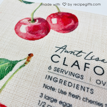 Load image into Gallery viewer, Aunt Lisa’s Clafoutis aux Cerises Recipe