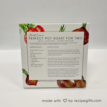 Load image into Gallery viewer, Aunt Lisa's Perfect Pot Roast For Two Recipe