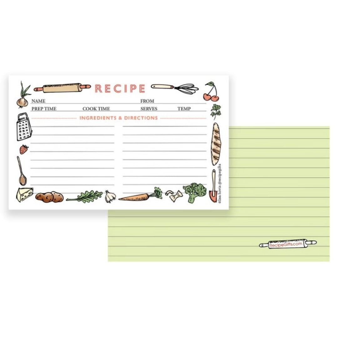 Your LOGO, Custom Recipe Card Binder, 4x6 Personalized with Your