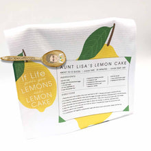 Load image into Gallery viewer, Personalized Recipe Waffle Towel using one of Aunt Lisa's Designs