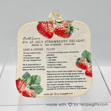 Load image into Gallery viewer, Aunt Lisa’s 4th of July Strawberry Delight Dessert Recipe