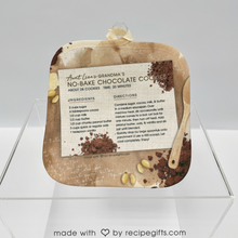 Load image into Gallery viewer, Aunt Lisa’s No-Bake Chocolate Cookies Recipe