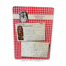 Load image into Gallery viewer, ~12x16 Personalized Recipe Glass Charcuterie Board