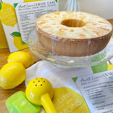 Load image into Gallery viewer, Aunt Lisa's Lemon Cake Recipe