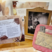 Load image into Gallery viewer, Aunt Lisa’s No-Bake Chocolate Cookies Recipe