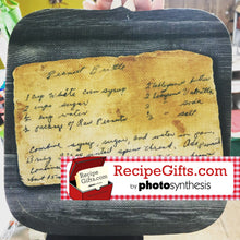 Load image into Gallery viewer, Personalized Recipe Hot Pad - your 1-sided card
