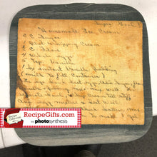 Load image into Gallery viewer, Personalized Recipe Hot Pad - your 1-sided card