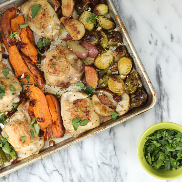 Meal-Prep Sheet-Pan Chicken Thighs