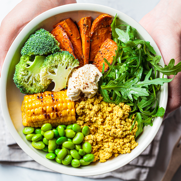 Edamame & Veggie Rice Bowl