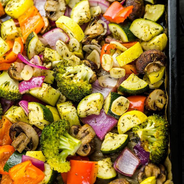 Colorful Roasted Sheet-Pan Vegetables