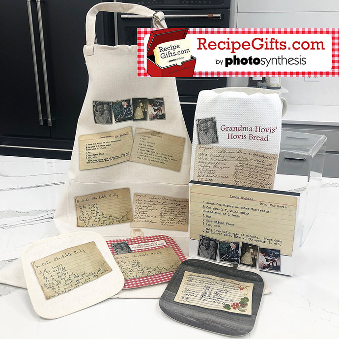 How to Display and Preserve Handwritten Recipes