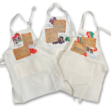 Load image into Gallery viewer, Personalized Recipe Apron - 1-3 recipes &amp; add a photo/title
