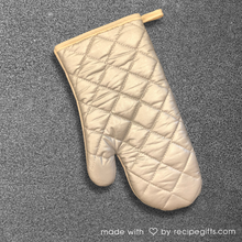 Load image into Gallery viewer, Personalized Recipe Oven Mitt
