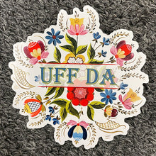 Load image into Gallery viewer, Uff Da Rosemaling Magnet
