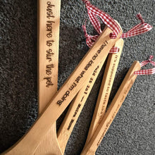 Load image into Gallery viewer, Engraved Wooden Utensil
