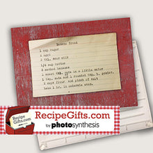 Load image into Gallery viewer, Personalized Recipe 8 x 10  Ceramic Tile
