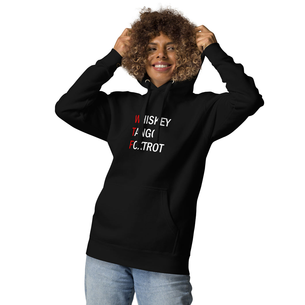 Unisex Hoodie Whiskey Tango Foxtrot