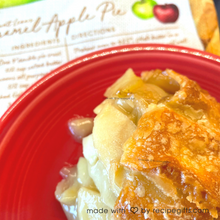 Load image into Gallery viewer, Aunt Lisa&#39;s Caramel Apple Pie Recipe
