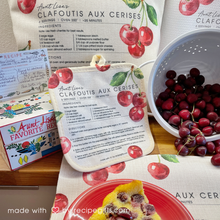 Load image into Gallery viewer, Aunt Lisa’s Clafoutis aux Cerises Recipe
