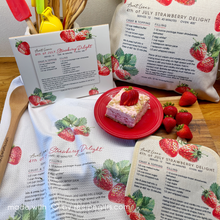 Load image into Gallery viewer, Aunt Lisa’s 4th of July Strawberry Delight Dessert Recipe
