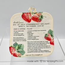 Load image into Gallery viewer, Aunt Lisa’s 4th of July Strawberry Delight Dessert Recipe
