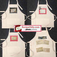 Load image into Gallery viewer, recipe apron variations
