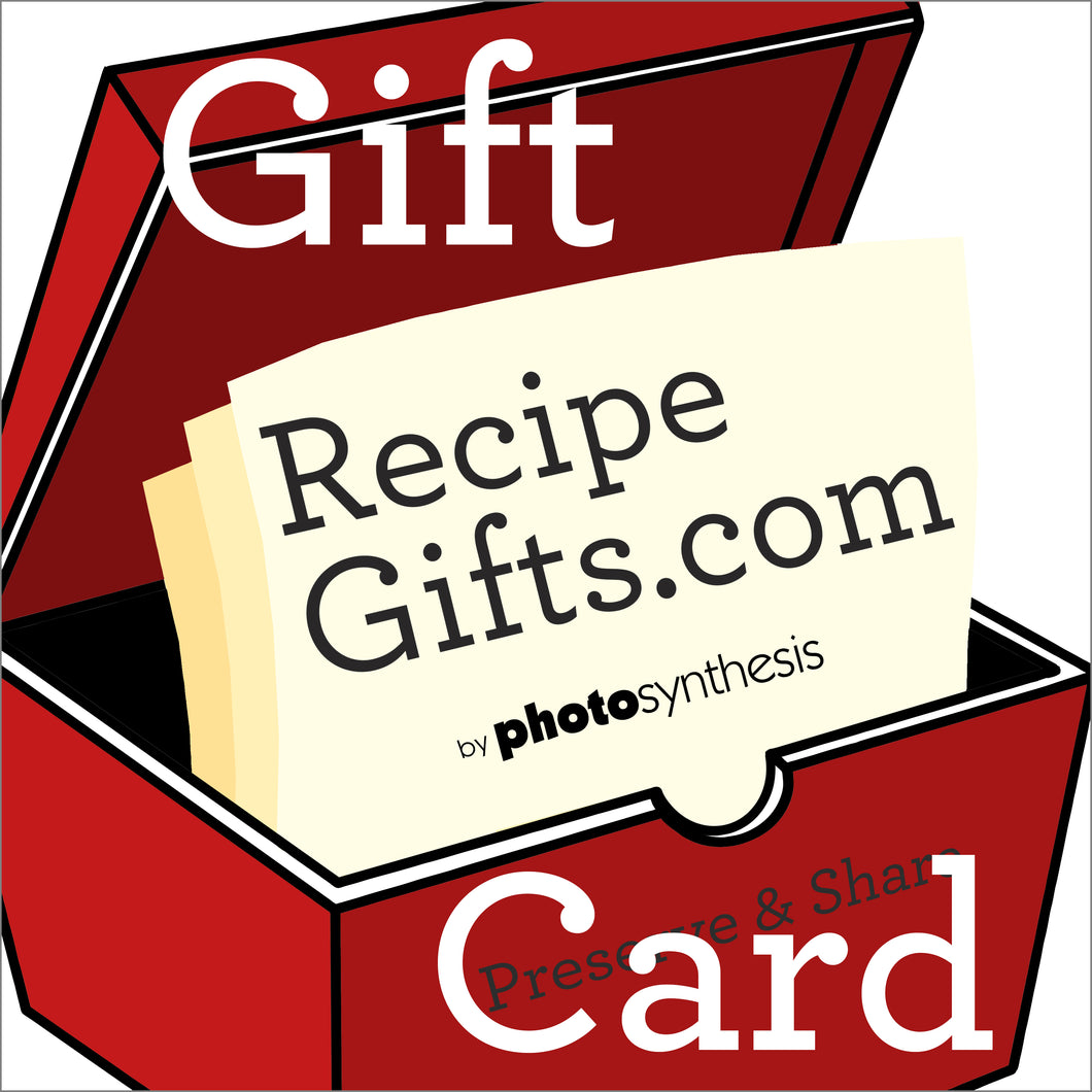 RecipeGifts.com Gift Card